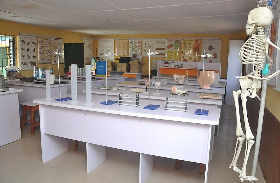 Science Laboratory with good equipments