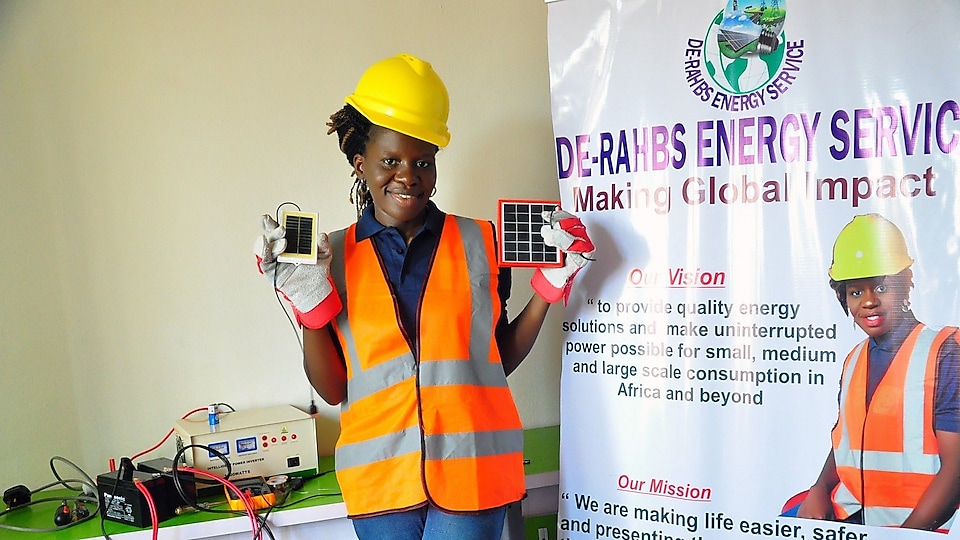 Winner 2017 Shell LiveWIRE Top Ten Innovators, Ngozi Atalor of De-rahbs Energy Services 