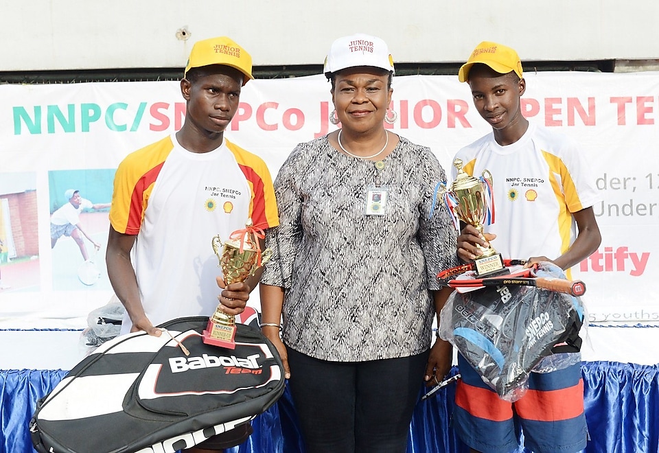 Champions emerge in NNPC/SNEPCo Junior Tennis Tournament