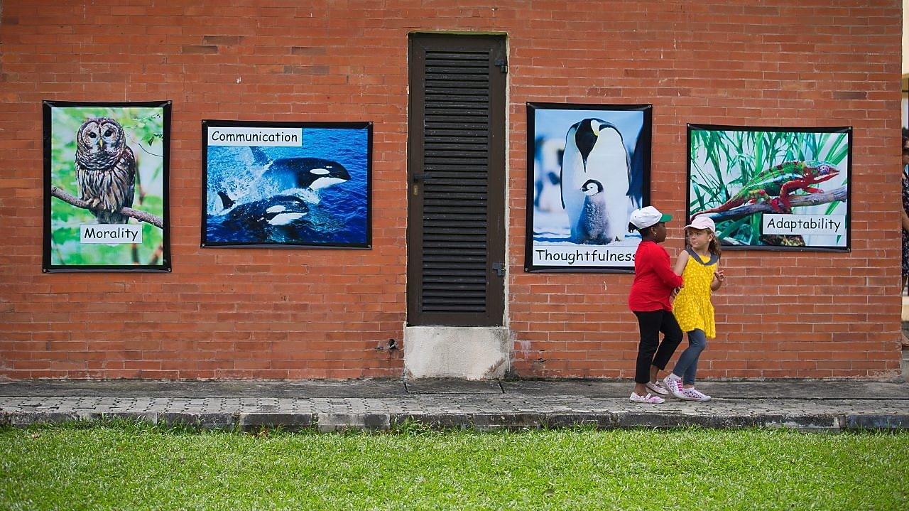 Kindergarten in the Donglian resettlement village